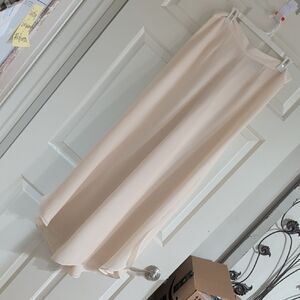 Patrick Christopher Flowing Cream Maxi Split Leg Trouser Pants — Women's Size 12